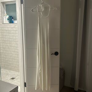 White midi coverup or dress